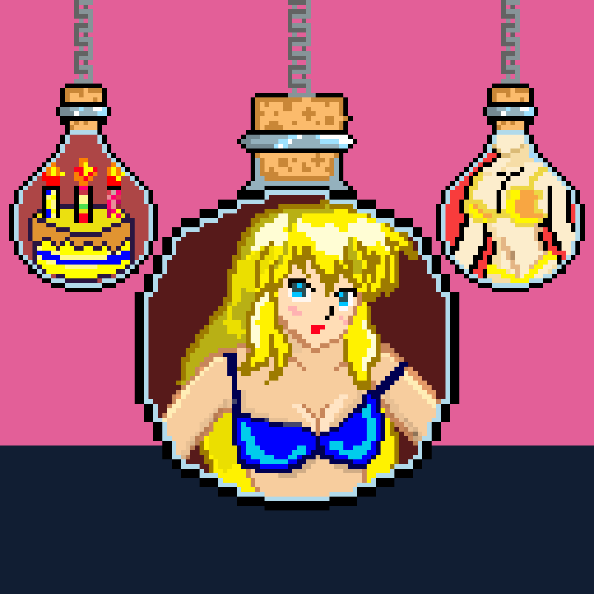Nft Chained Bottles #036