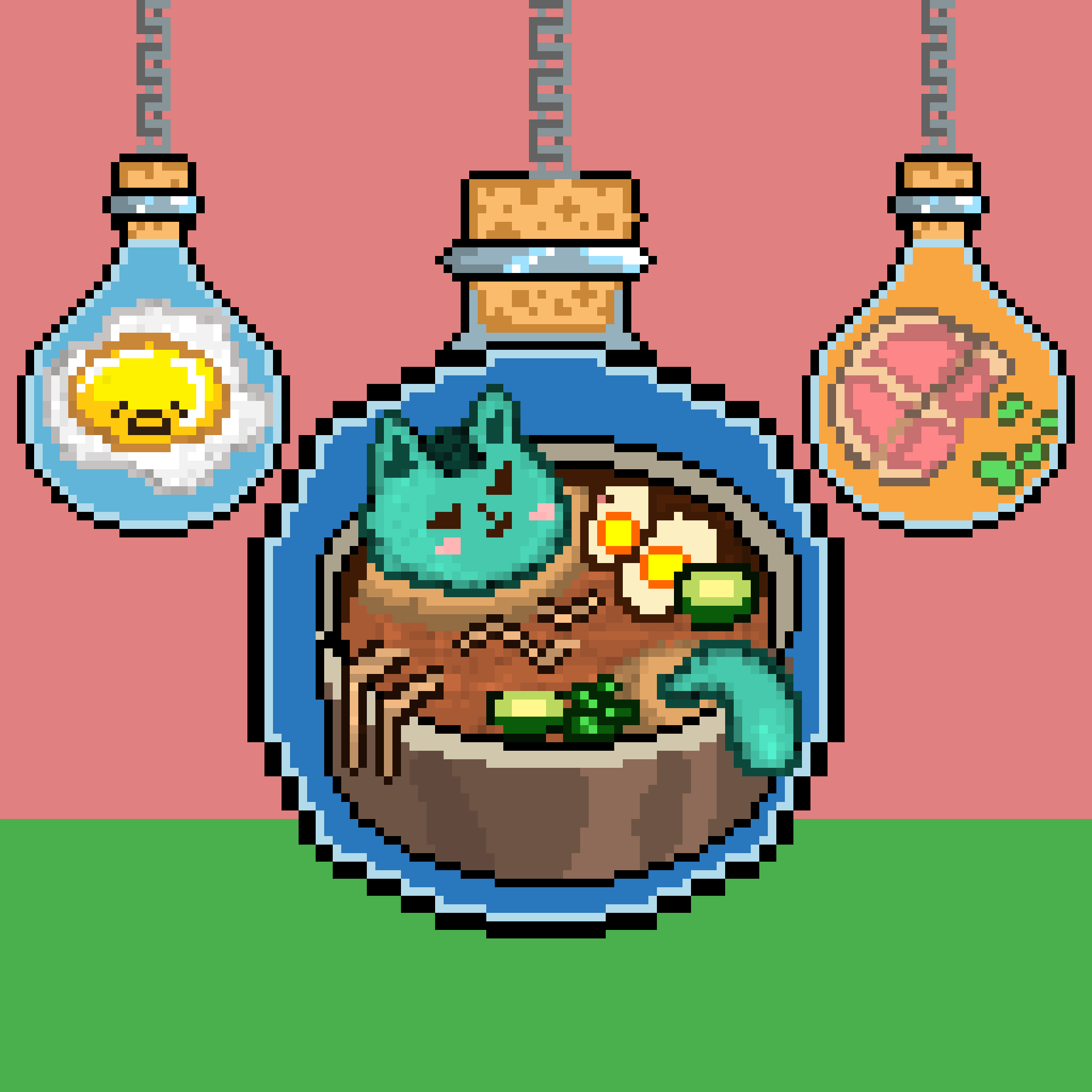 Nft Chained Bottles #039