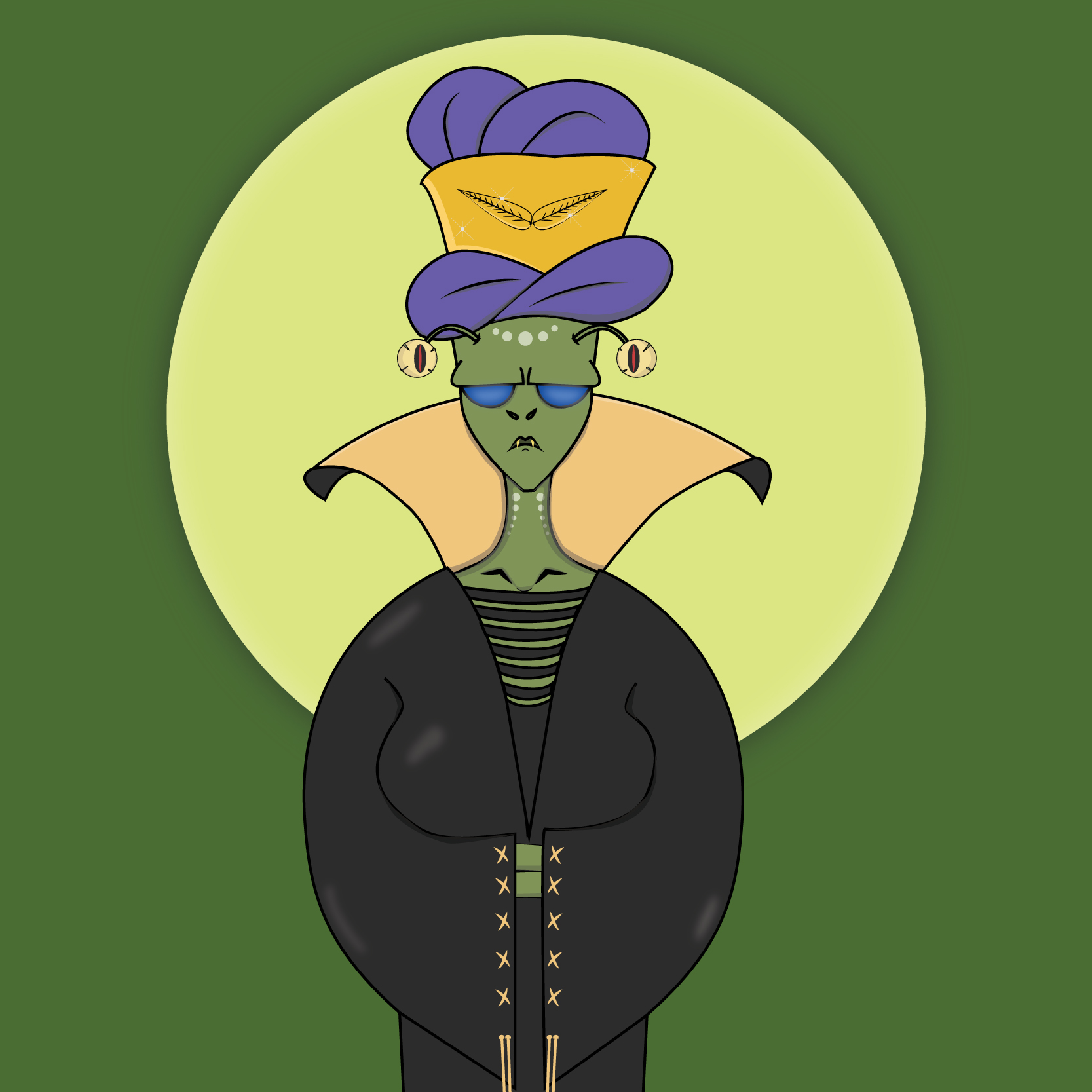 Nft Alien Goddess 002