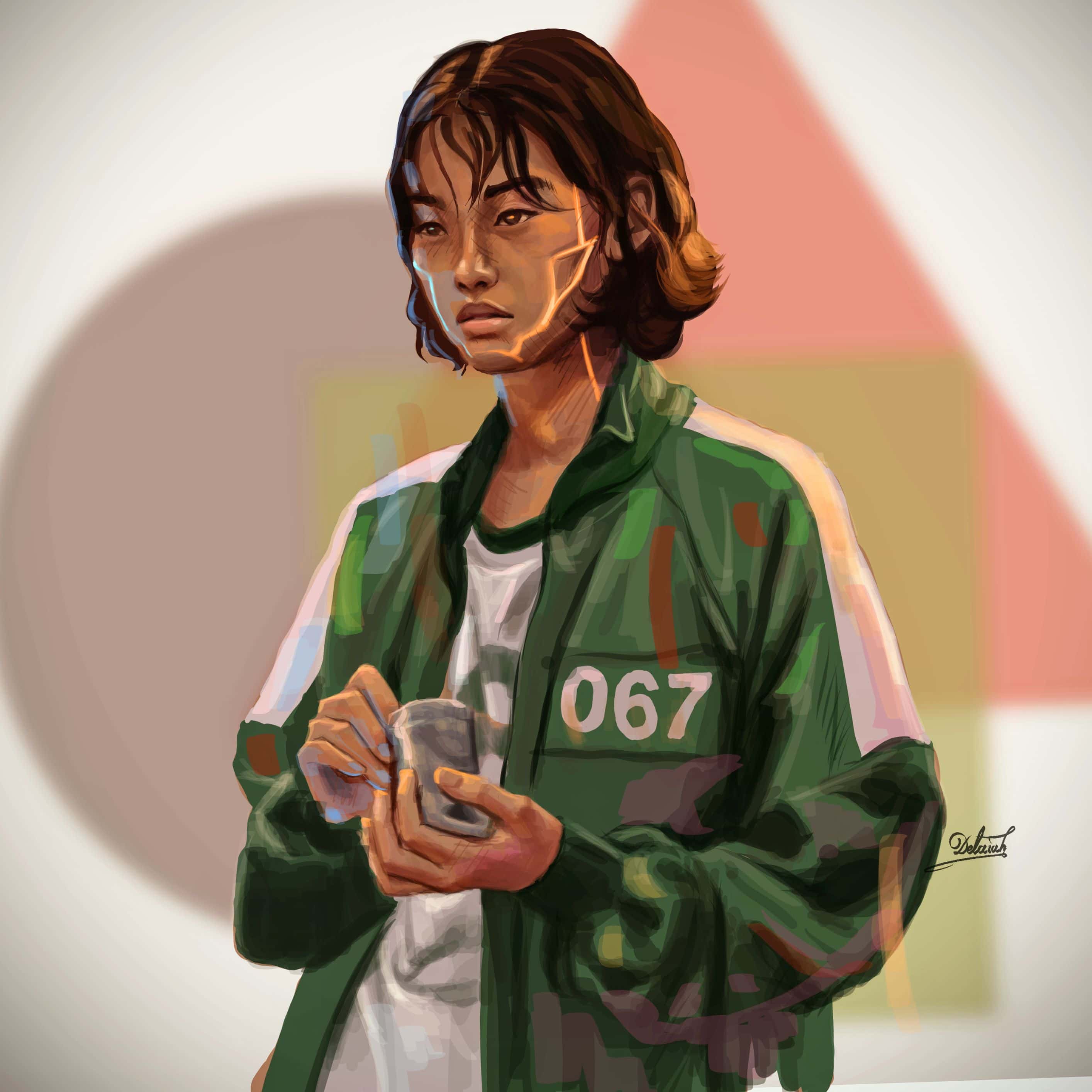 Nft SquidGame 067 Hoyeon Jung 5/5