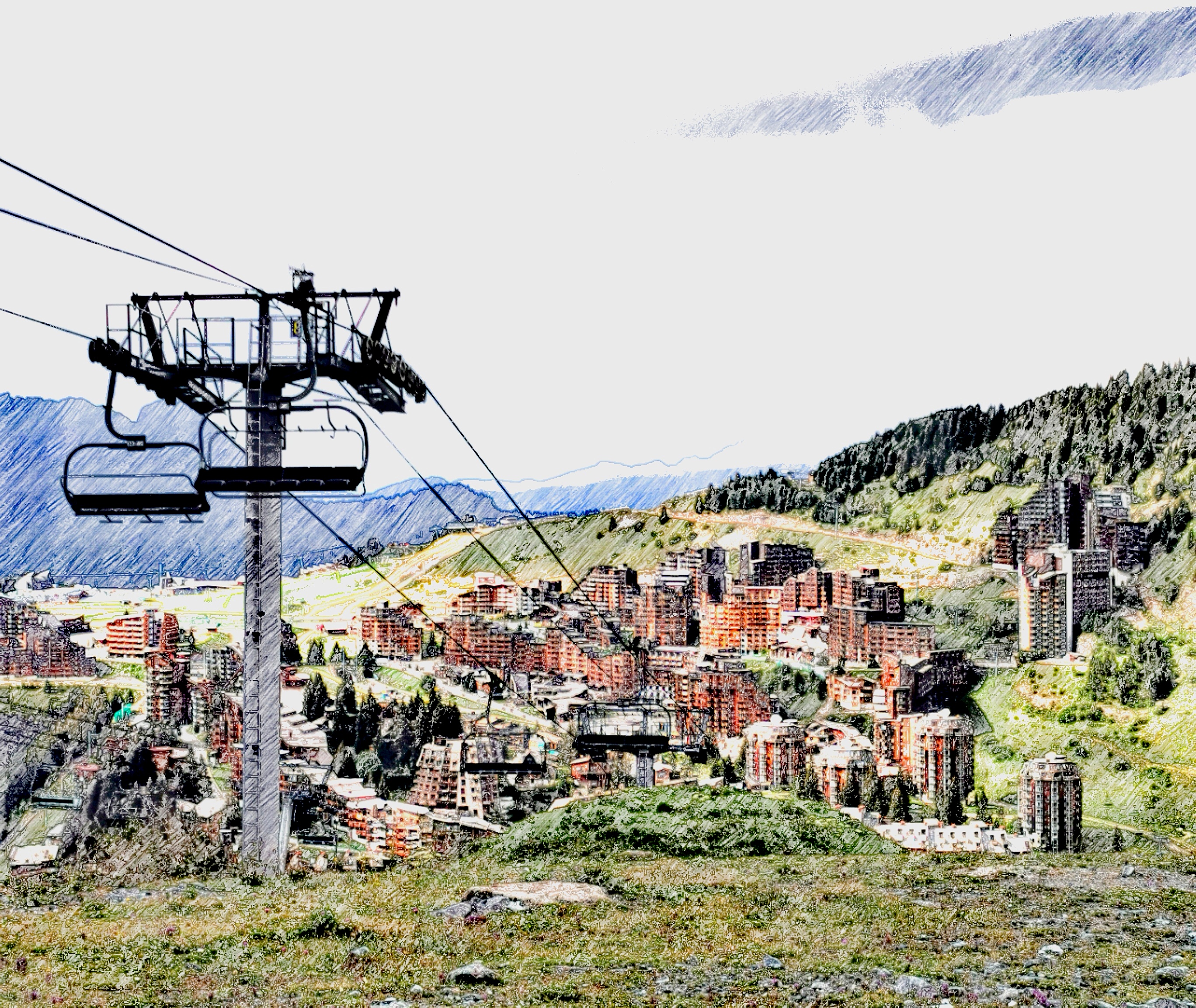 Nft Avoriaz 1800