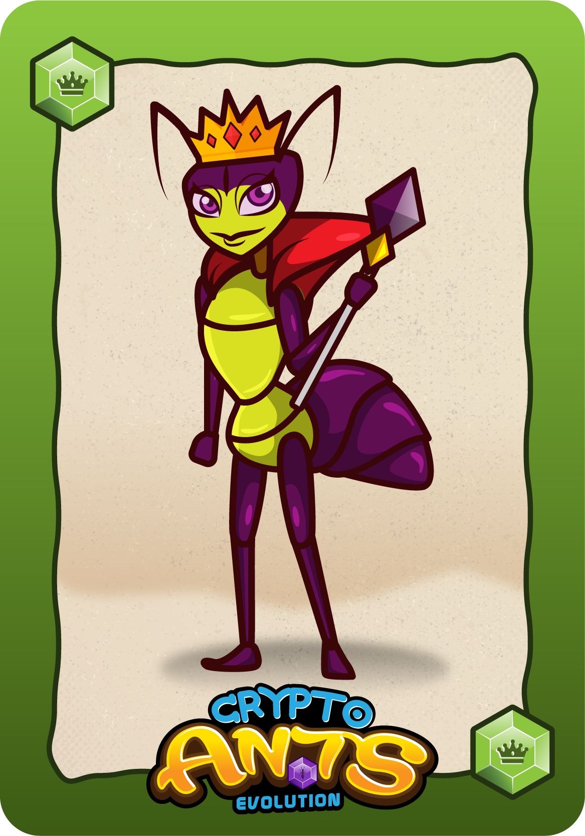 Nft CAE Rare Queen RQ#0023
