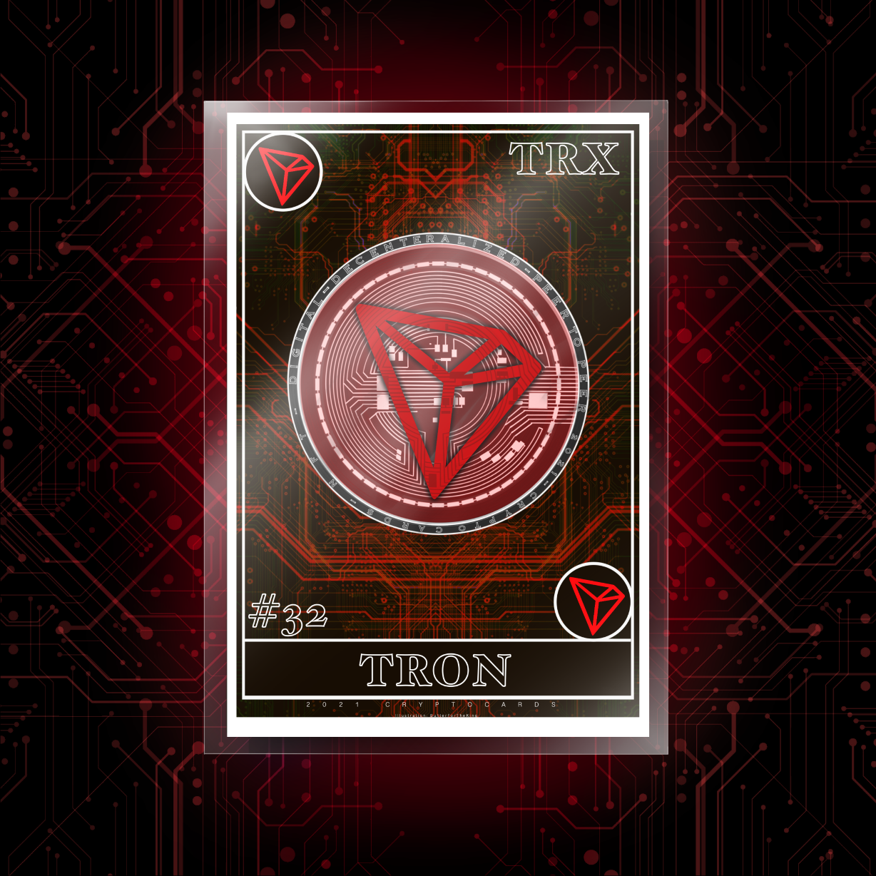 Nft Tron Cryptocard #01