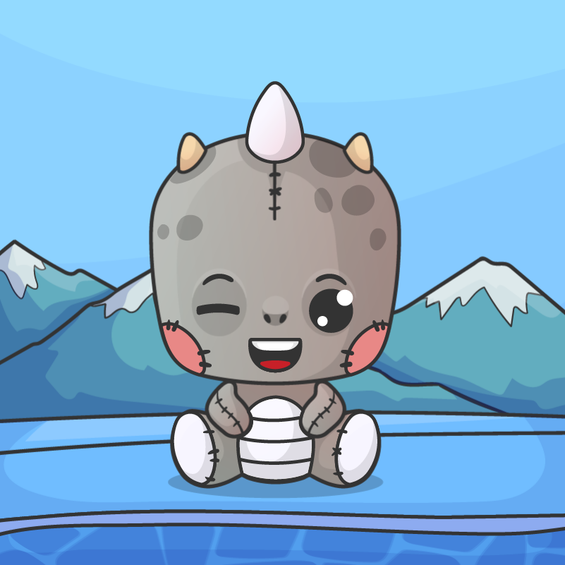 Nft Baby Dragon Plushie 0019 | C