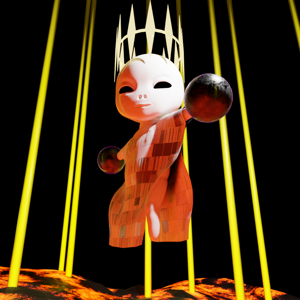 Nft Alien Alliance #2 - Lava