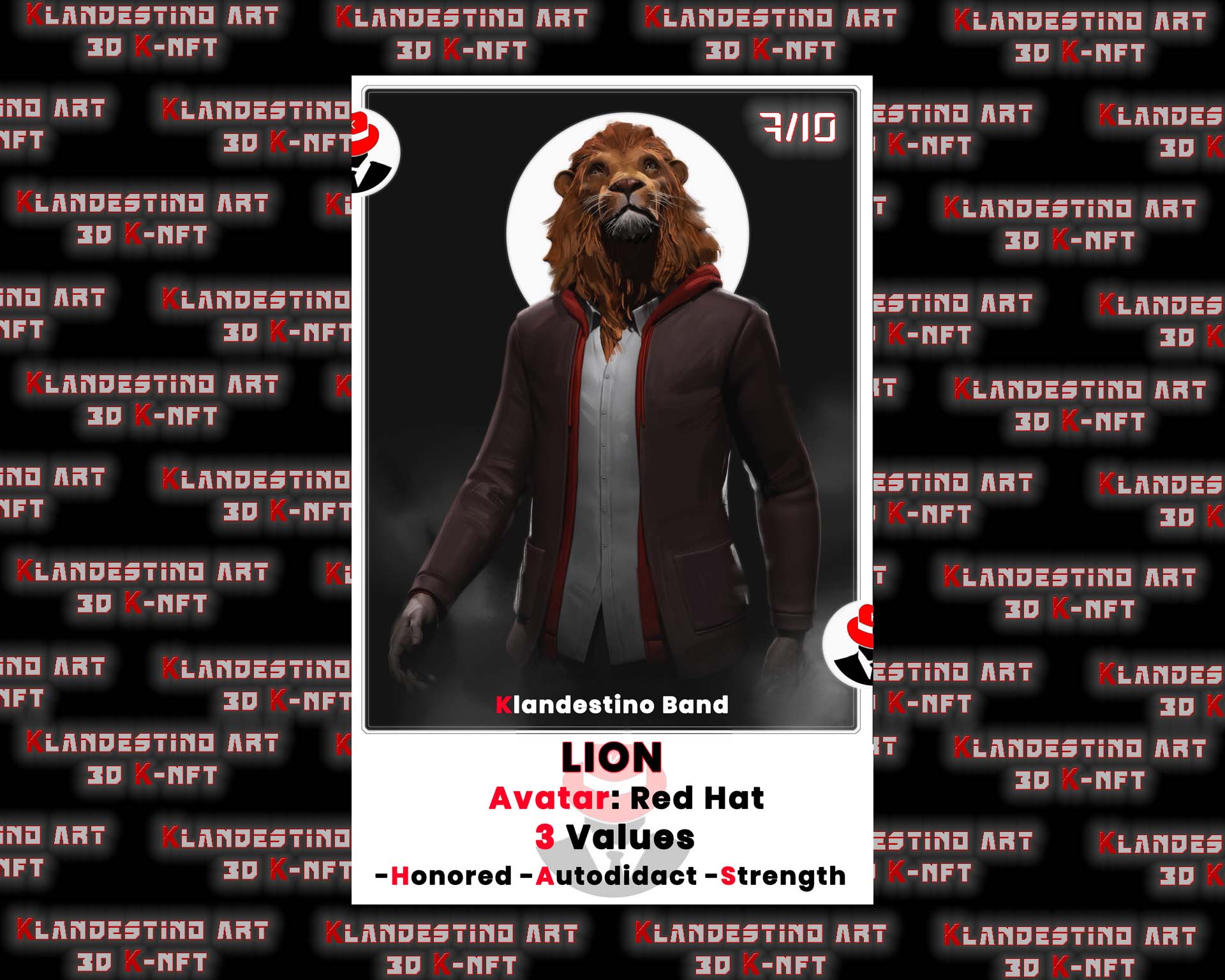 Lion Card 7 NFT Earn BNB, FTM, Polygon via NFTs Airnfts