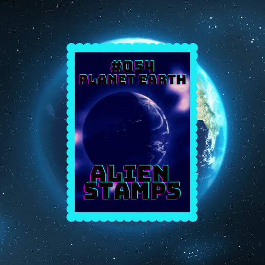 Nft Alien Stamps Official #054