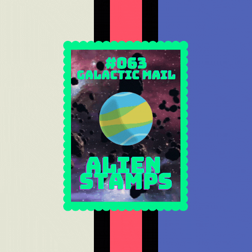 Nft Alien Stamps Official #063