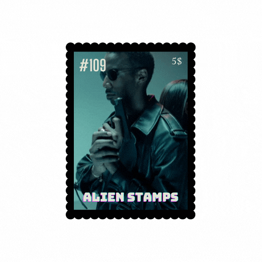 Nft Alien Stamps Official #109