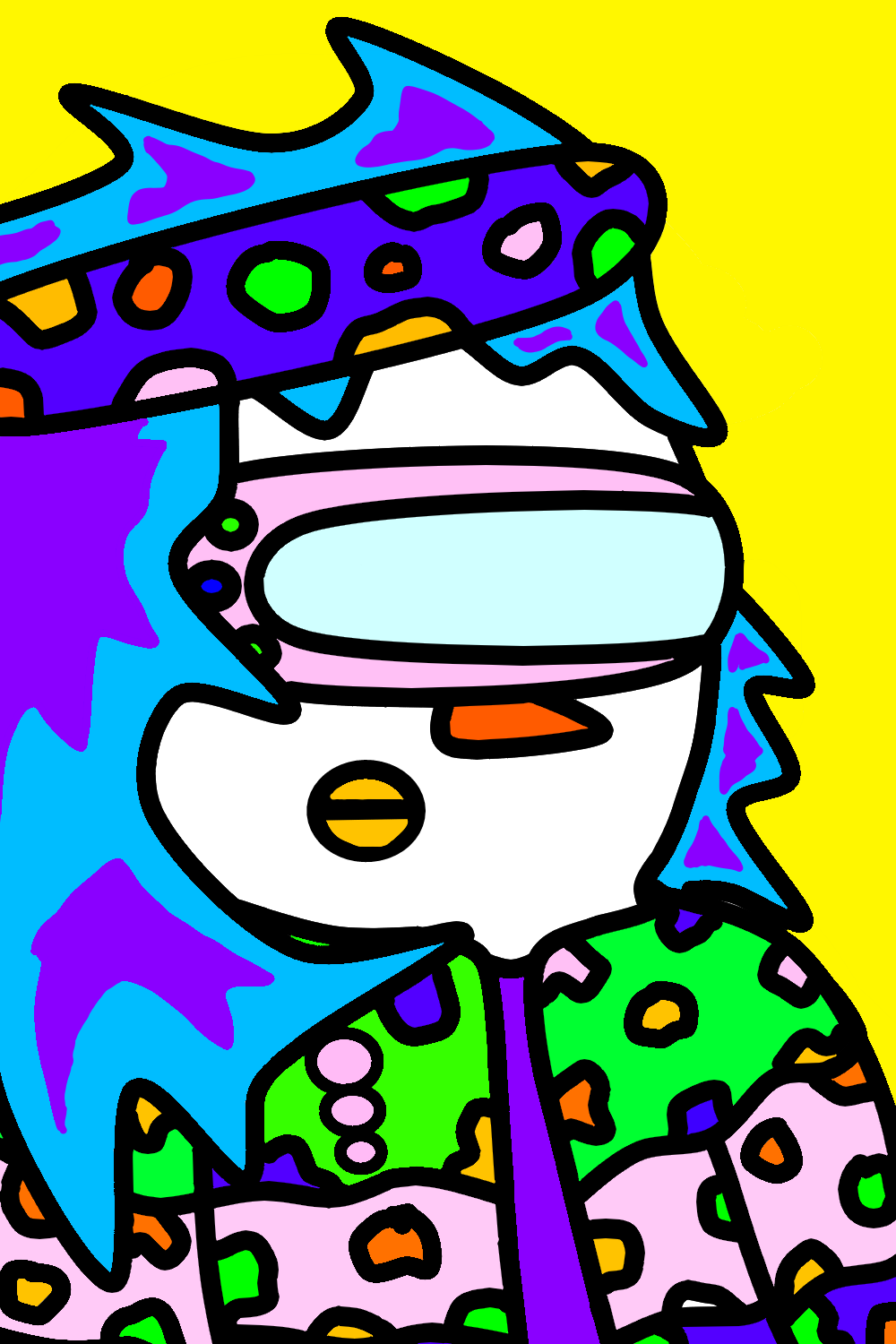 Nft Cool SnowWoman #0003