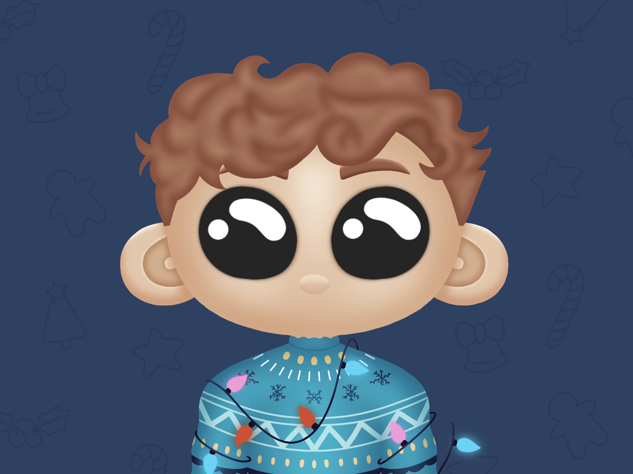 Nft Christmas Cute Character #041