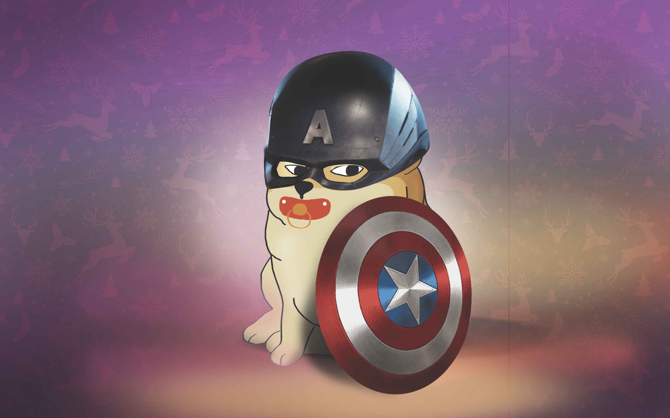 Nft Baby Cheems Captain America