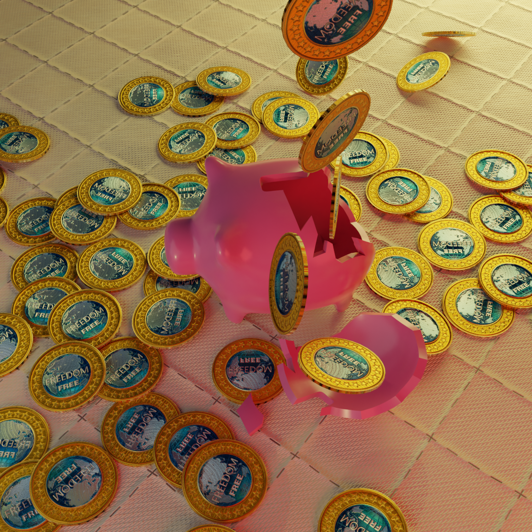 Nft piggy bank #Freecoin 