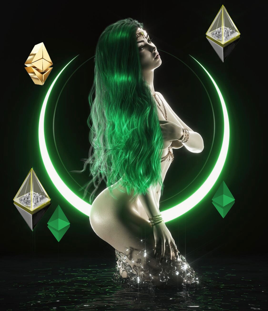 Nft Ethereum Goddess #03