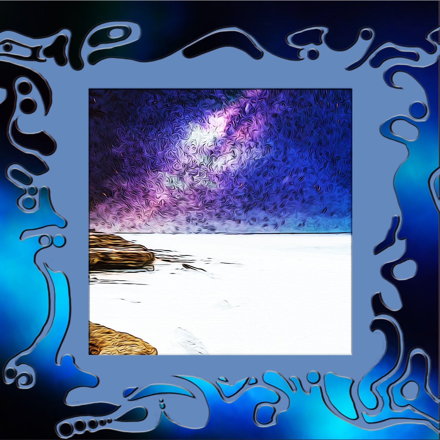 Nft Milkyway on the Rocks