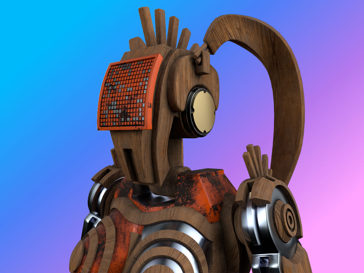 Nft CoolRobotsNFTGIRLPUNK#44