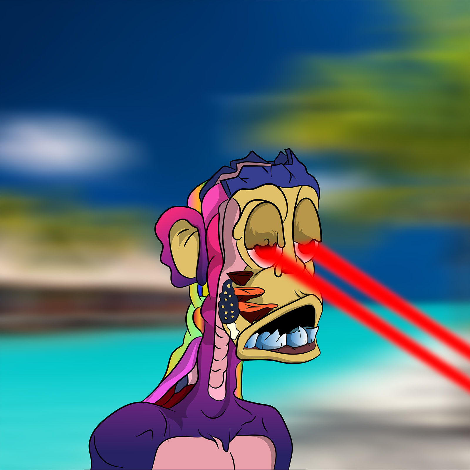 Nft Mutant Sleepy Ape #17