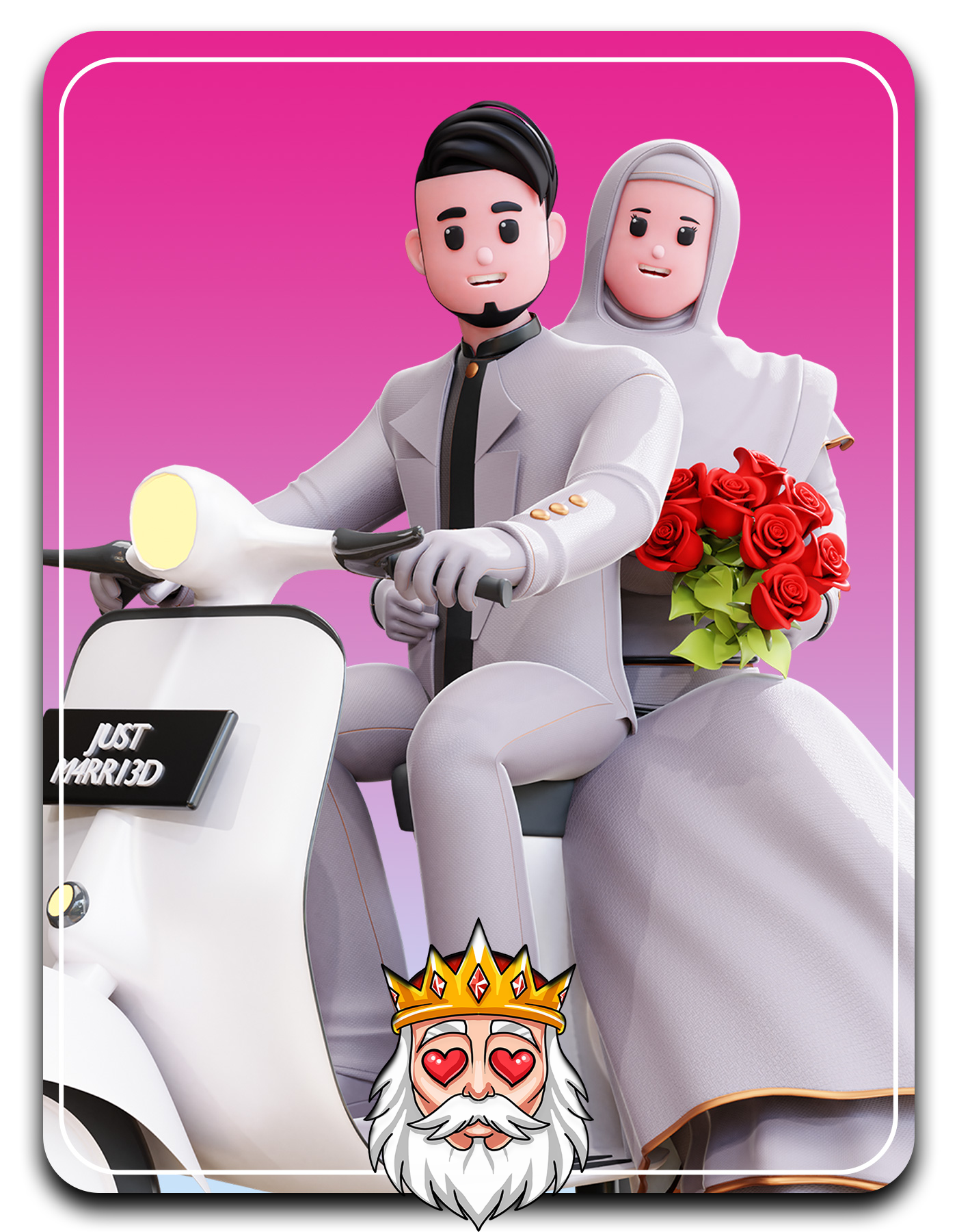 Nft KING VALENTINE : MARRIED 