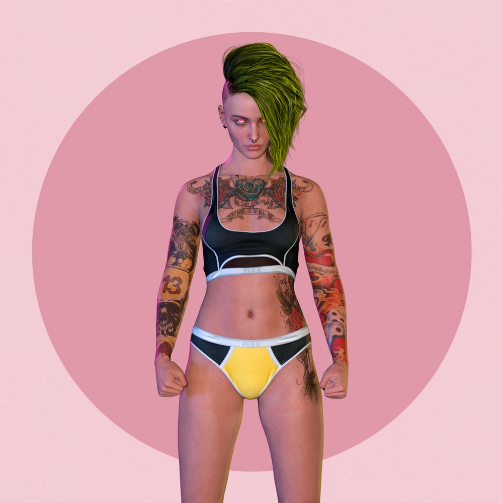 Nft Cute Lady 015