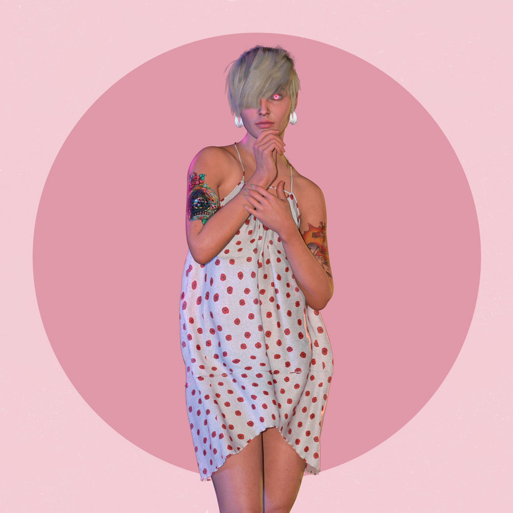 Nft Cute Lady 018
