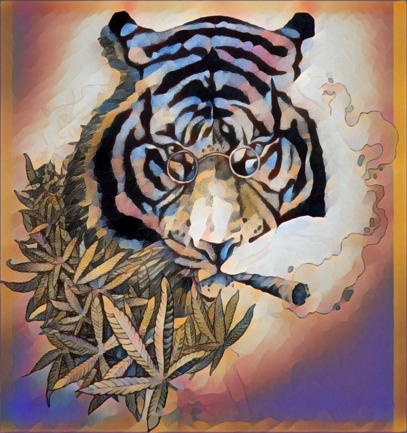 Nft Cool Tiger