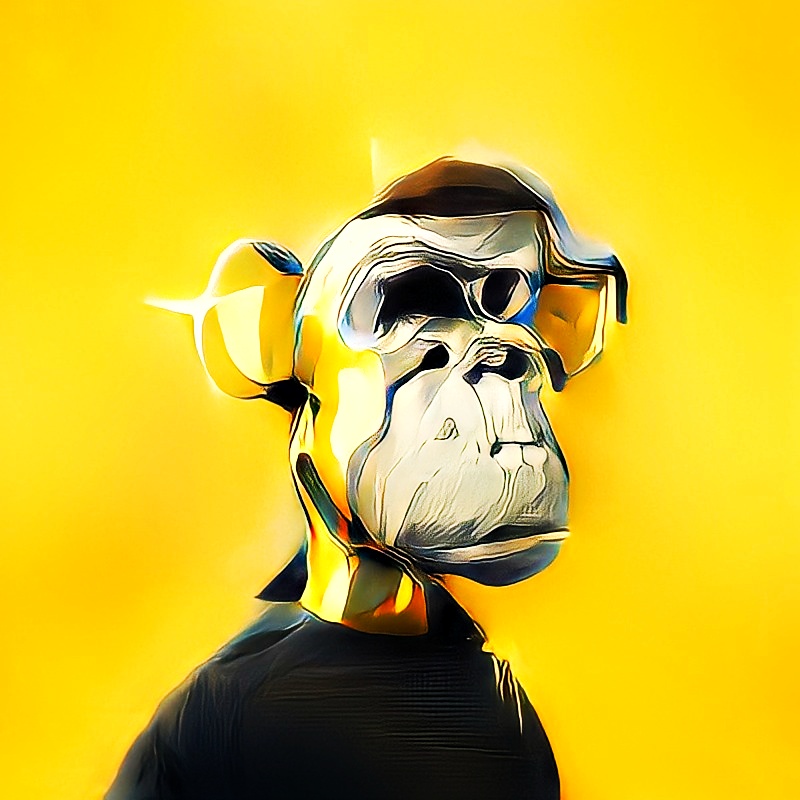 Nft Abstract Ape#32
