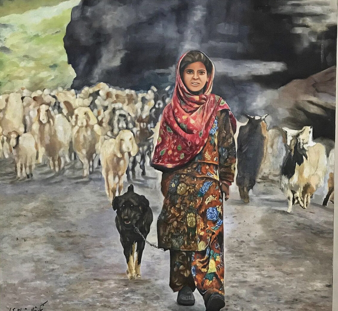 Nft Shepherd girl