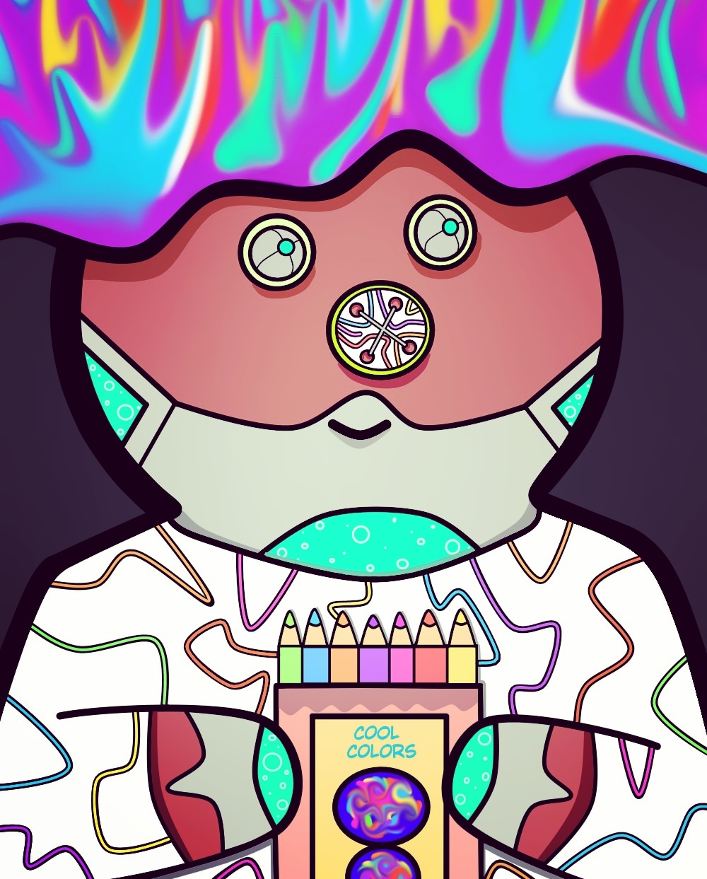Nft Cool Snowman #0141