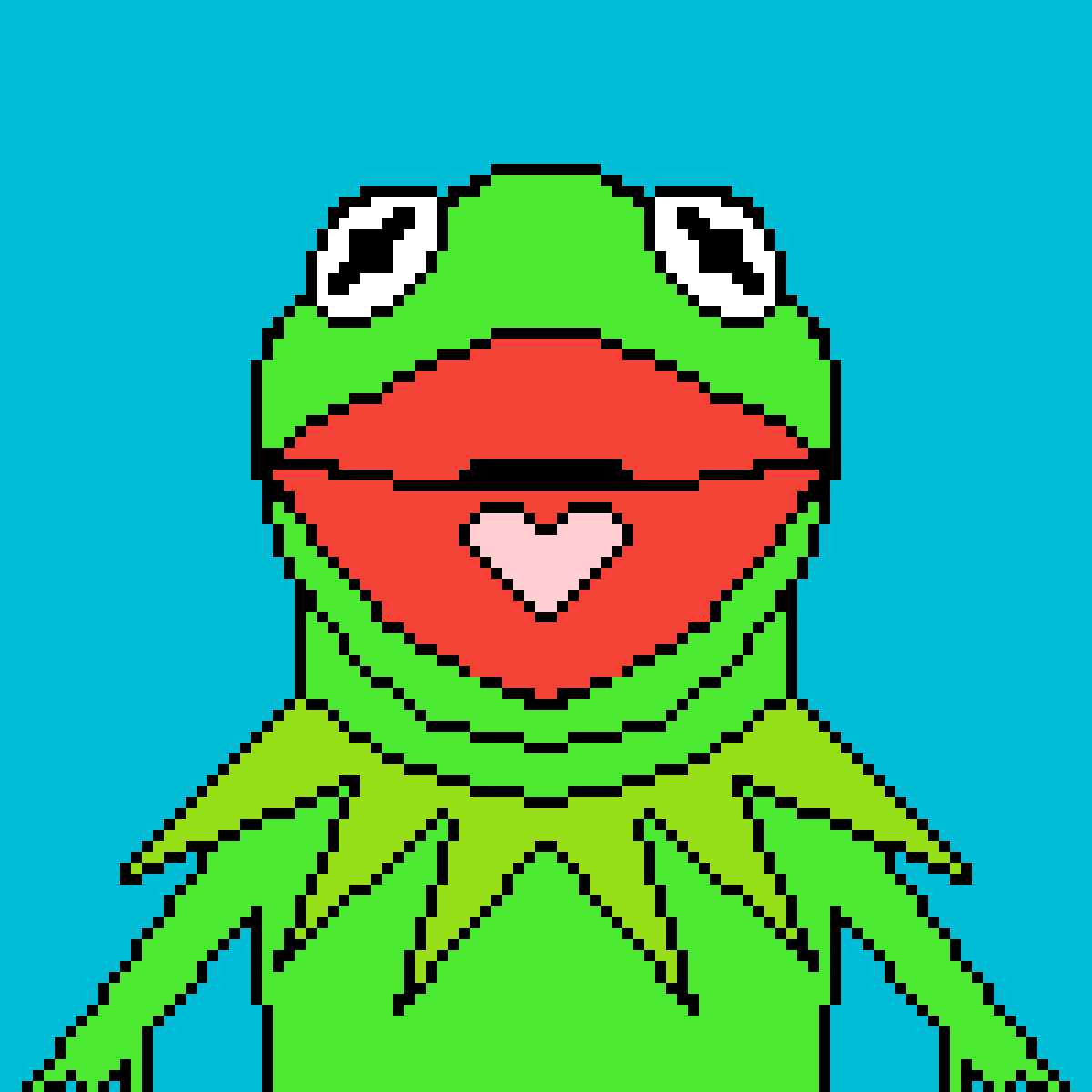 Nft 8bit Kermit