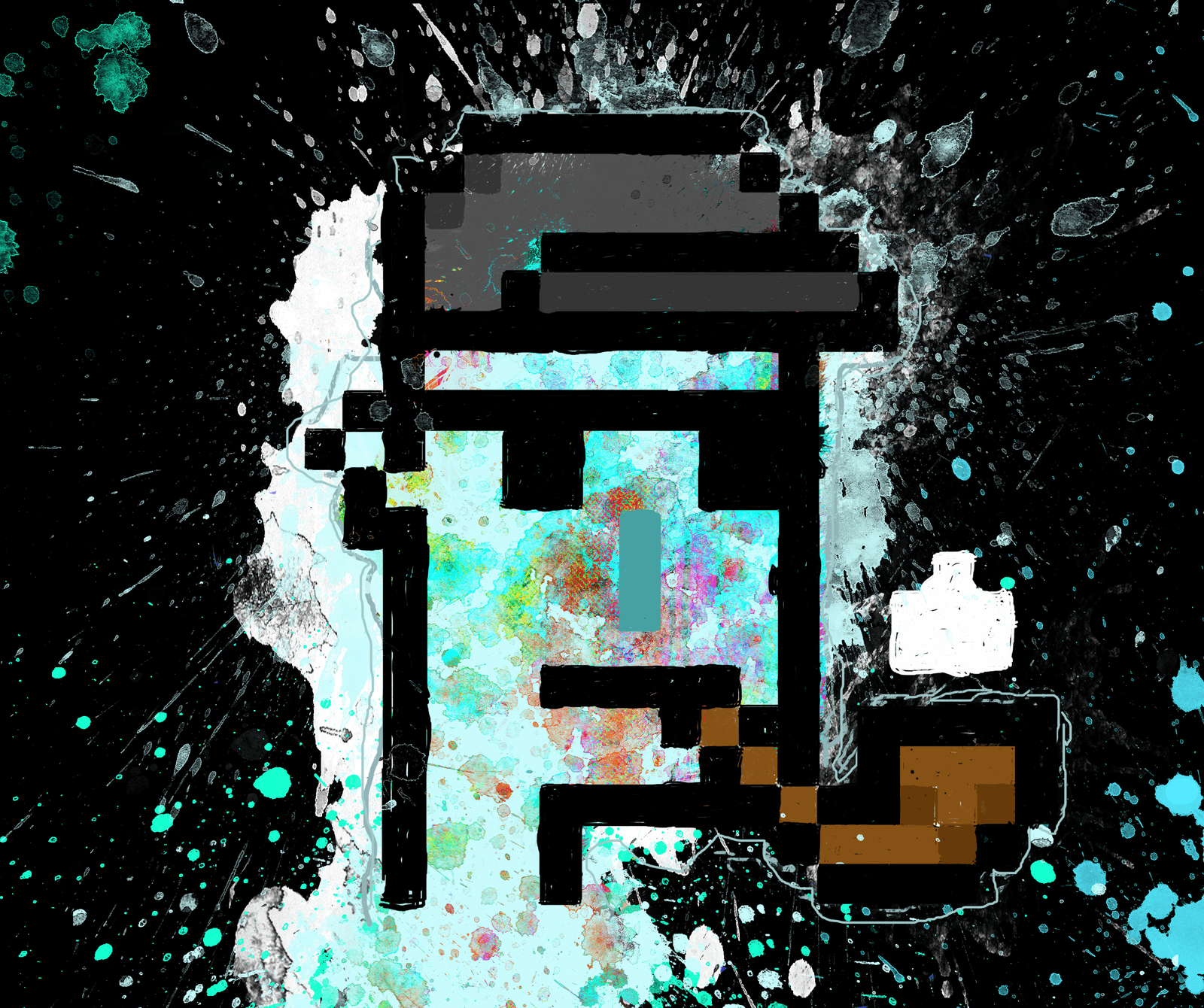 Nft BSC Punks # 5 Alien Black edition