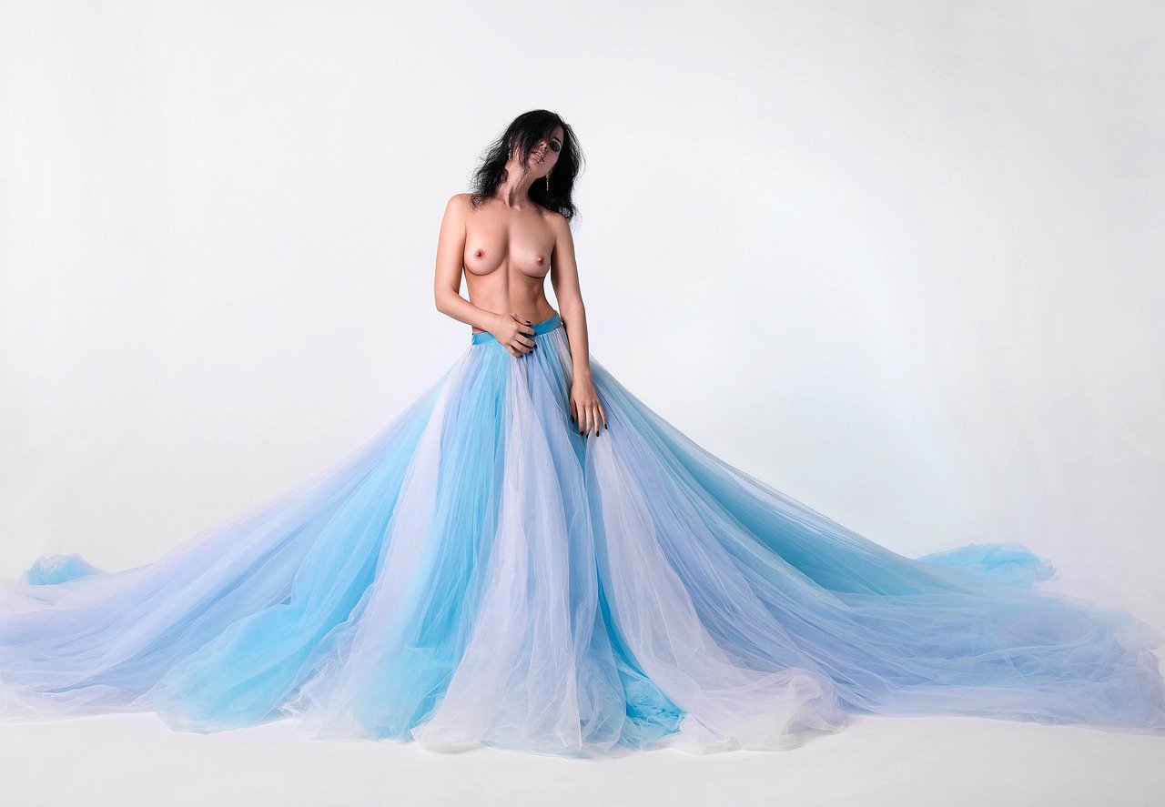 Nft Blue dress