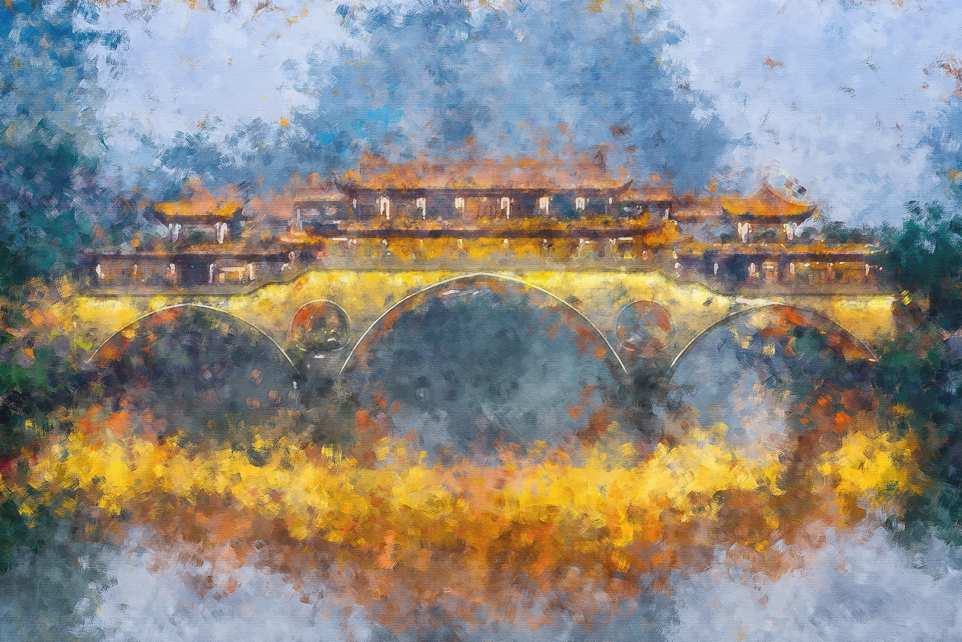 Nft China #1 - Chengdu Bridge