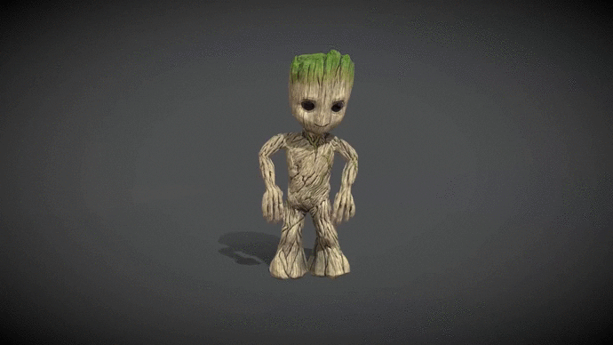 Nft Groot Dance #1
