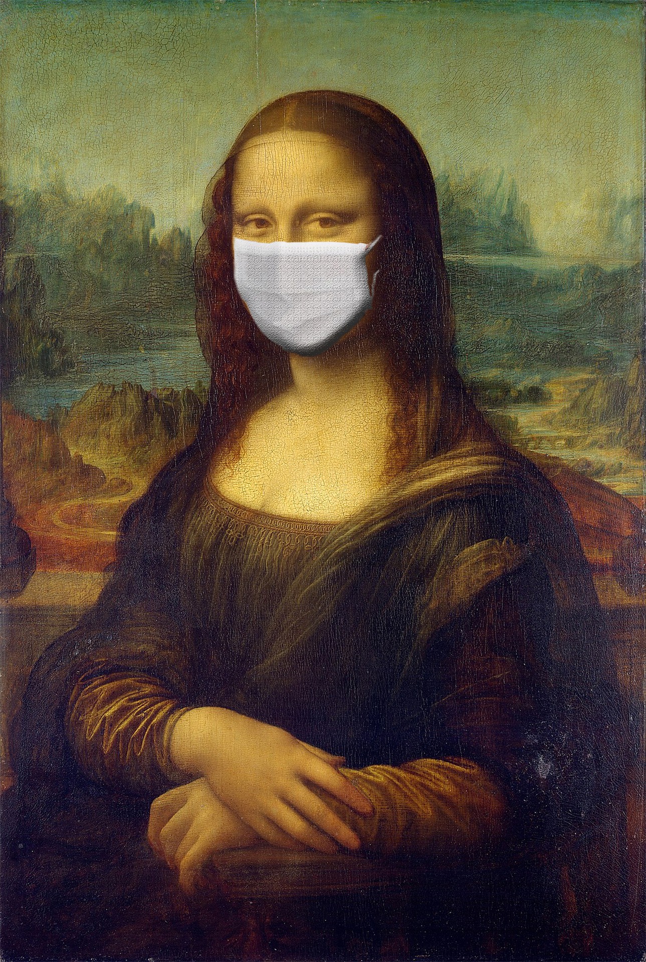 Nft MONALISA WITH MASK