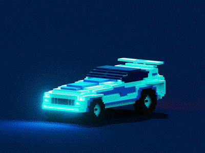 Nft Pixel car