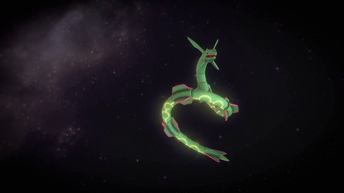 Nft Rayquaza Laser Beam #1