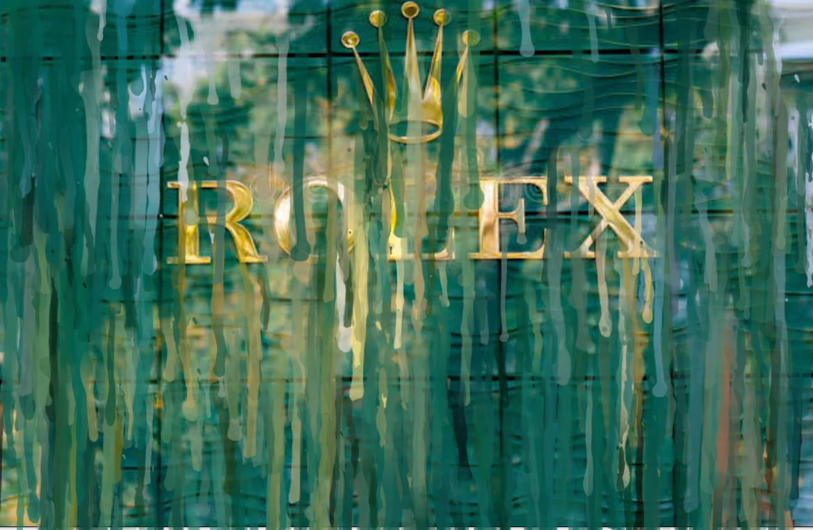 Nft Rolex paint drip 