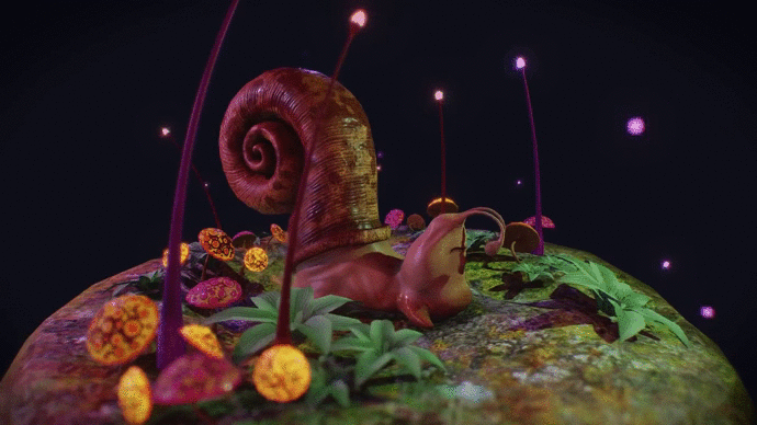 Nft Sleepy snail #1
