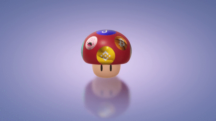 Nft Super Mushroom Crypto #1